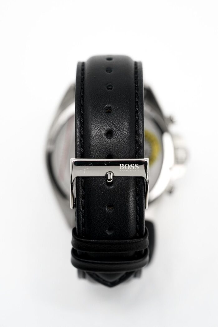 Hugo Boss Men's Watch Chronograph Black Driver Leather - HB1513085 - Image 5